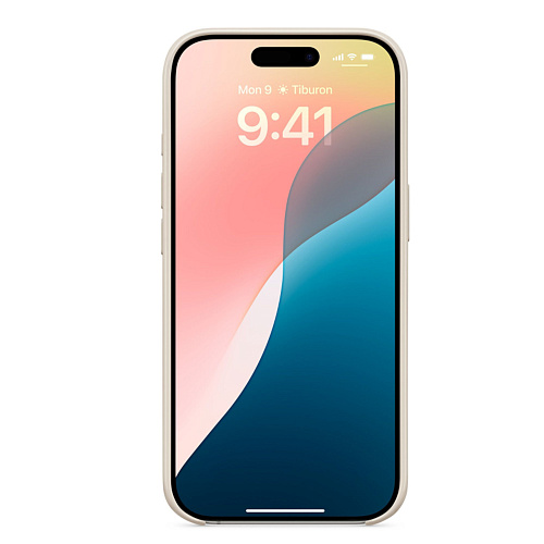 Чехол-накладка для iPhone 16 Pro, глянцевый, магнитный (MagSafe), без лого, X-CASE, белый