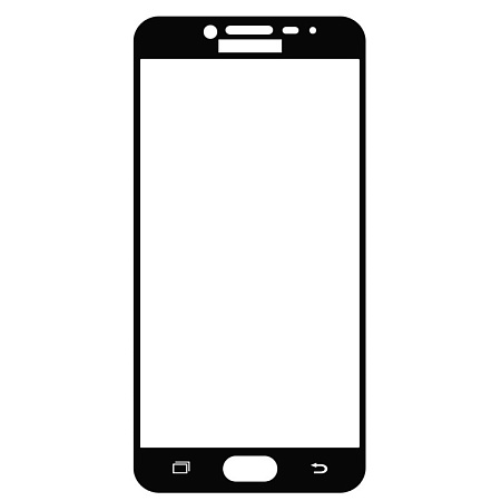 Защитное стекло на Samsung G530H, Galaxy Grand Prime/J2 Prime, 2.5D, черный, X-CASE
