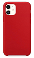 Чехол - накладка для iPhone 11, Silicon Case, бордовый