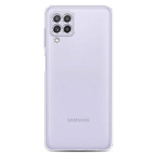 Чехол силиконовый для Samsung Galaxy A22 (4G)/M32, с защитой камеры, X-CASE, прозрачный