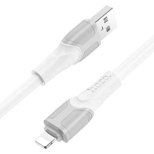 USB дата кабель Lightning, HOCO, X106, 3M, белый