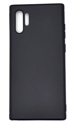 Чехол силиконовый для Samsung Galaxy Note 10 Plus/Note 10 Pro, X-CASE, черный