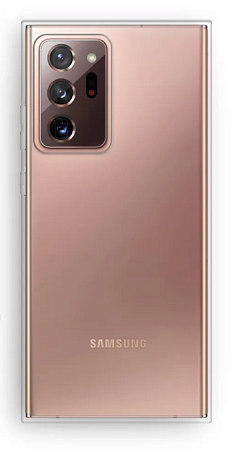 Чехол силиконовый для Samsung Galaxy Note 20 Ultra, X-CASE, прозрачный