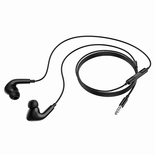 Проводные наушники M1 Pro Original series earphones, вакуумные с микрофоном, HOCO, черные