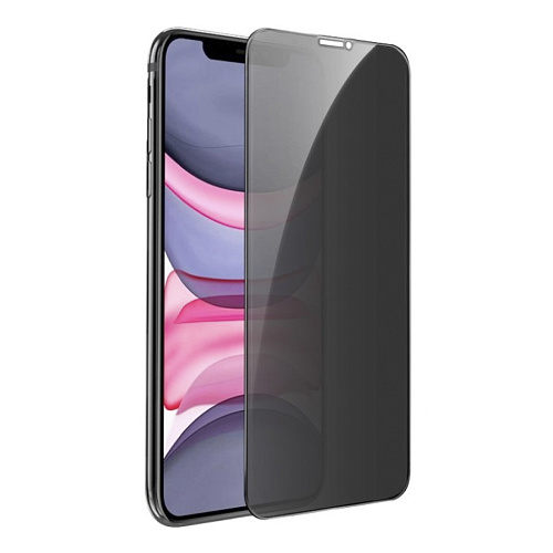 Защитное стекло на iPhone X/XS/11 Pro (G15), HOCO, Guardian shield series full-screen anti-spy, черное