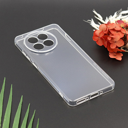 Чехол силиконовый для OnePlus 13R / Ace 5 (5G), с защитой камеры, X-CASE, прозрачный