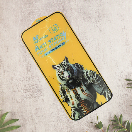 Защитное стекло на iPhone 17 Pro, AF 360, прозрачное с черной рамкой, X-CASE