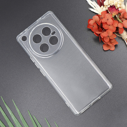 Чехол силиконовый для Infinix Zero 40 (4G/5G), с защитой камеры, X-CASE, прозрачный