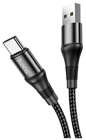 USB Кабель Type-C, HOCO, X50, черный