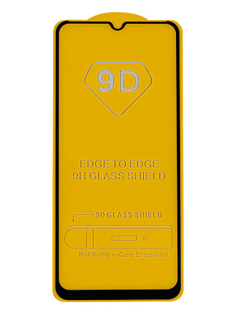 Защитное стекло на Samsung Galaxy A12/A13 (5G)/A02/A02S/A03/A03 Core/A03S/A23/A32 (5G)/M02/M02S/M12/M13, 9D, черный