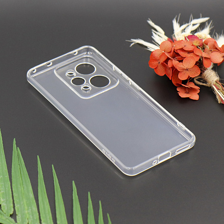 Чехол силиконовый для Realme 15 Pro (5G), с защитой камеры, X-CASE, прозрачный