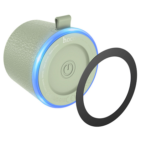 Колонка HC49 Shine Bluetooth speaker, HOCO, с Magsafe, цвет черный