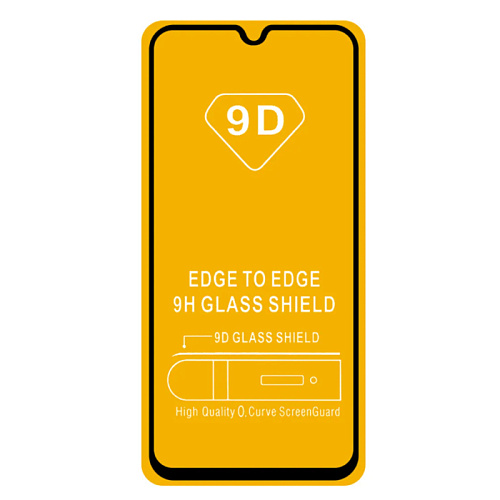 Защитное стекло на Samsung Galaxy A40 (2019), 9D, черный, X-CASE