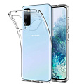 Чехол силиконовый для Samsung Galaxy S10 Lite/A91/M80S, X-CASE, прозрачный
