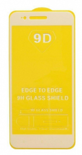 Защитное стекло на Xiaomi Mi 5X/Mi A1, 9D, белый, X-CASE