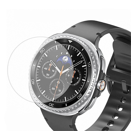 Защитное стекло на Часы Samsung Galaxy Watch 8 Classic Wi-Fi, 46 mm, прозрачное