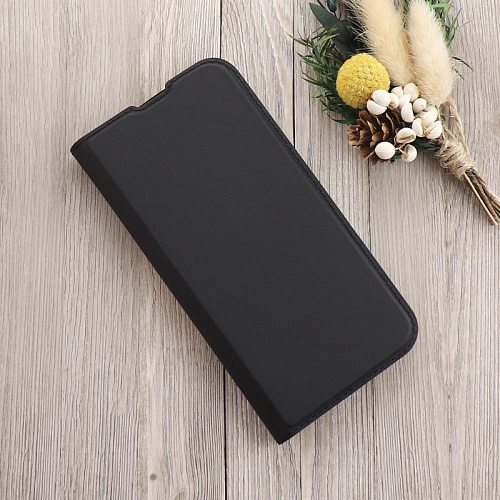 Чехол-книжка для Xiaomi Redmi 12C (4G)/Redmi 11A/Poco C55, X-CASE, боковой, черный