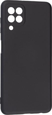 Чехол силиконовый для Samsung Galaxy S21FE, с микрофиброй внутри, с защитой камеры, X-CASE, черный