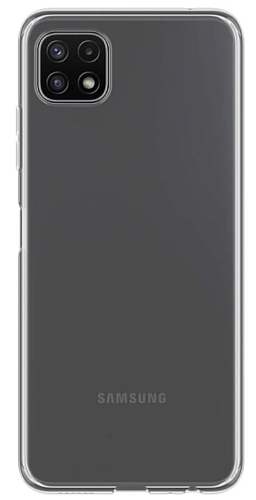 Чехол силиконовый для Samsung Galaxy A22S/A22 (5G), X-CASE, прозрачный