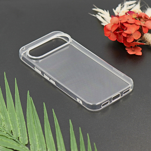 Чехол силиконовый для Google Pixel 10 (5G)/ 10 Pro (5G), с защитой камеры, X-CASE, прозрачный