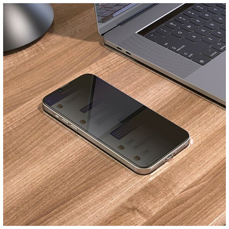    iPhone 13 (6.1)/13 Pro/14, A25, HOCO, Full-screen anti-drop and privacy-proof tempered film, 