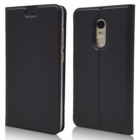 Чехол-книжка для Xiaomi Redmi Note 4/Note 4X, DU DU, боковой, серый