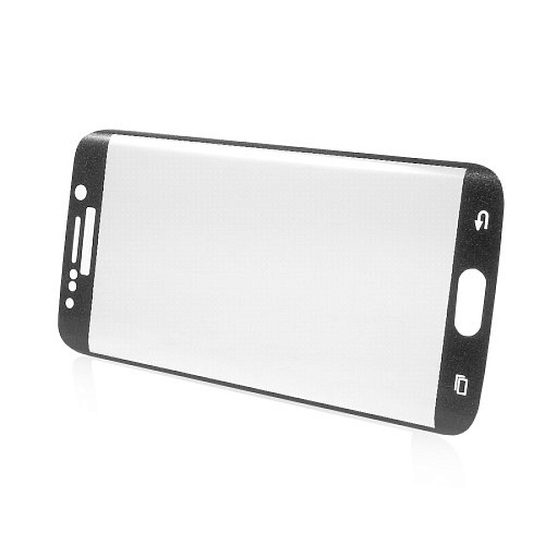 Защитное стекло на Samsung G928F, Galaxy S6 Edge Plus, с загибом, черное, X-CASE