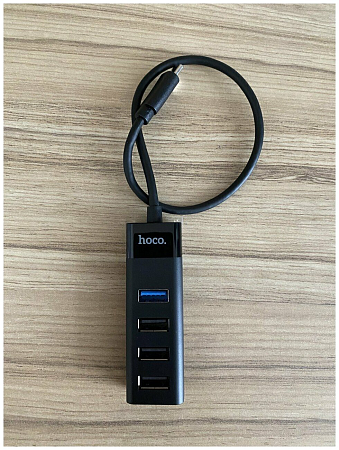 USB  (HB25) c 1 Type-C  1 USB 3.0 + 3 USB 2.0, HOCO, 