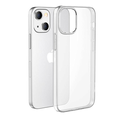 Чехол силиконовый для iPhone 13 (6.1), X-CASE, прозрачный