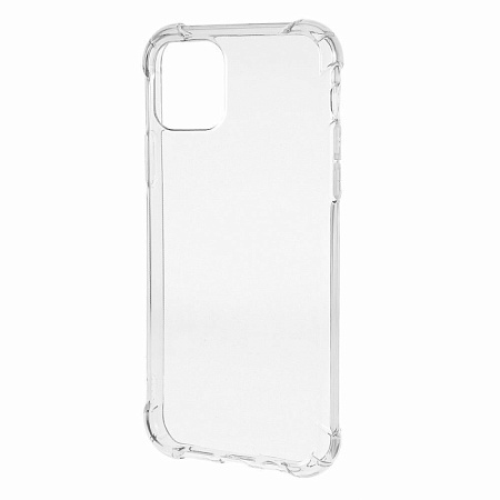 Чехол силиконовый для iPhone 12 Pro Max (6.7), усиленные края, микс, X-CASE, прозрачный