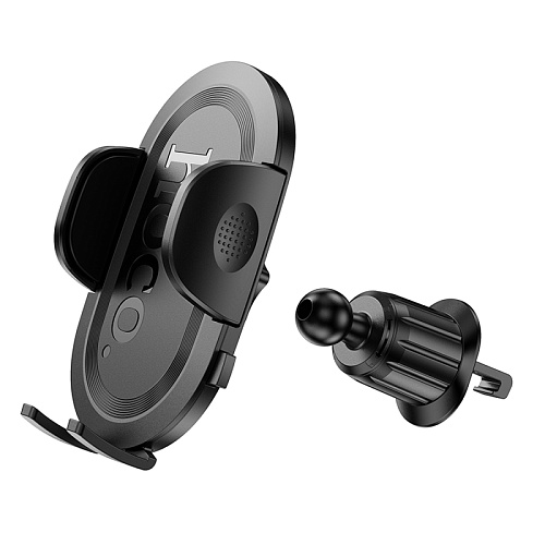 Держатель автомобильный на решетку, H53, HOCO, ультра тонкий, черный Держатель автомобильный на решетку, H53, HOCO, ультра тонкий, черный