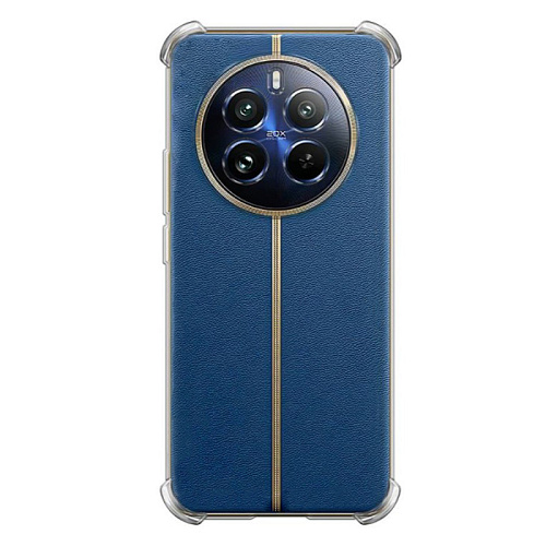 Чехол силиконовый для Realme 12 Pro/12 Pro Plus, усиленные края, с защитой камеры, X-CASE, прозрачный