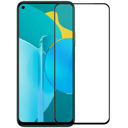 Защитное стекло на Honor 30S/Huawei Nova 10Z, 9D, черный, X-CASE