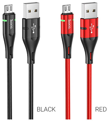 USB Кабель Micro, HOCO, U93, черный
