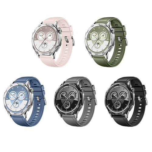 Ремешок на руку универсальный для умных часов 22мм, HOCO, WH17, силиконовый, серый