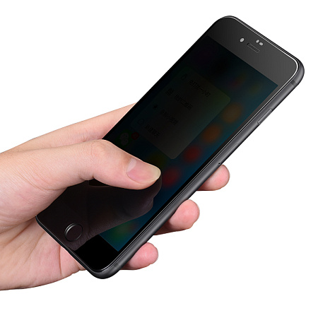 Защитное стекло для iPhone 7/8/SE (2020) (G11), HOCO, Full screen HD privacy protection tempered glass, черное