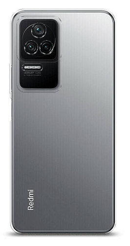 Чехол силиконовый для Xiaomi Poco F4 Global, c защитой камеры, X-CASE, прозрачный