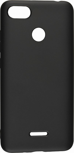 Чехол силиконовый для Xiaomi Redmi 6, черный