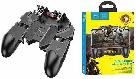 Игровой держатель для телефона, GM7, HOCO, черный