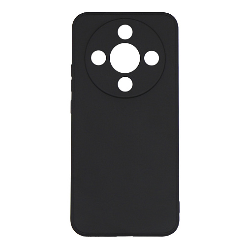Чехол силиконовый для Honor X9D, с микрофиброй внутри, с защитой камеры, X-CASE, черный