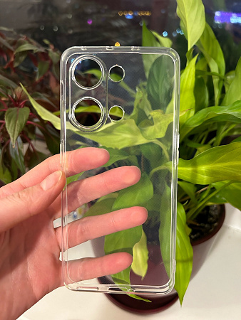 Чехол силиконовый для OnePlus Nord 3 (5G)/ Ace 2V (5G), с защитой камеры, X-CASE, прозрачный