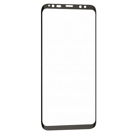 Защитное стекло на Samsung Galaxy S8/S9, 3D Full Glue, черное, X-CASE