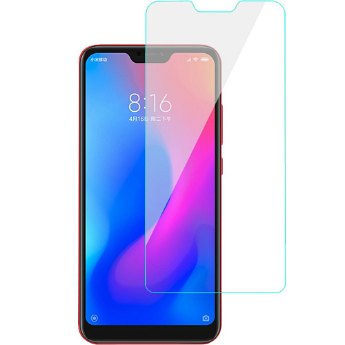 Защитное стекло на Xiaomi Redmi 6 Pro/Mi A2 Lite, прозрачное, X-CASE