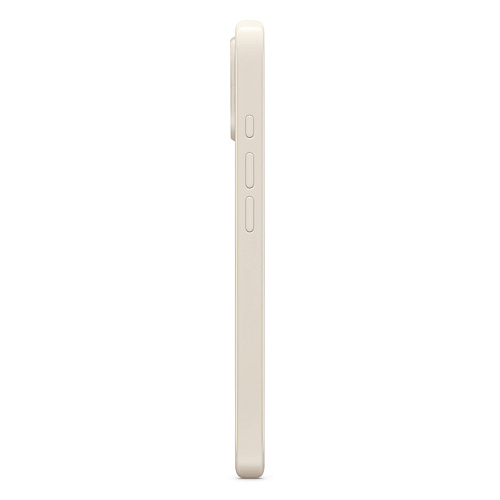 Чехол-накладка для iPhone 16, глянцевый, магнитный (MagSafe), без лого, X-CASE, белый