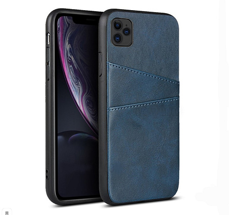 Чехол силиконовый для iPhone 11 Pro Max (6.5), DU DU, синий