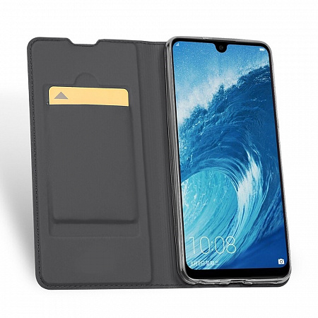 Чехол-книжка для Samsung Galaxy M20 (2019), DU DU, боковой, серый