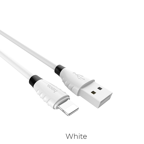 USB дата кабель Lightning, HOCO, X27, 1.2m, белый