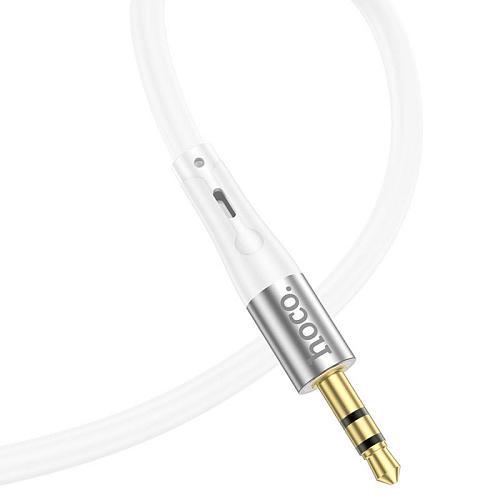 AUX Audio кабель 3,5 мм, UPA22, HOCO, белый