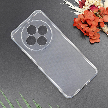 Чехол силиконовый для Xiaomi Redmi 14C (4G)/Redmi 14R (5G)/Poco C75 (4G)/A4/A3 Pro, c защитой камеры, X-CASE, прозрачный