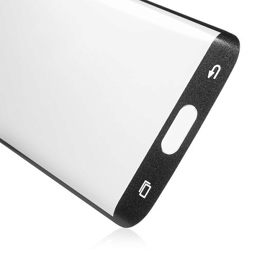 Защитное стекло на Samsung G928F, Galaxy S6 Edge Plus, с загибом, черное, X-CASE